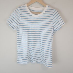 J. Crew Women's Striped Girlfriend Crewneck Tee